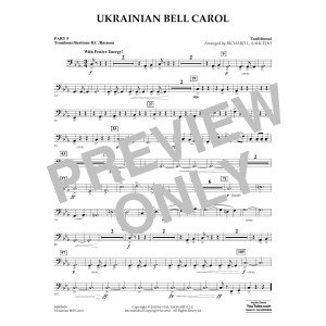 Ukrainian Bell Carol - Pt.5 - Trombone/Bar. B.C./Bsn.