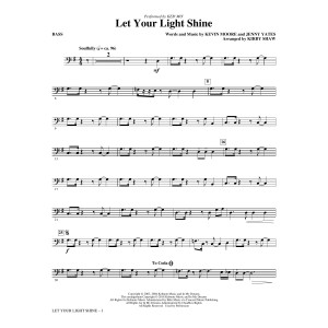 Let Your Light Shine (arr. Kirby Shaw) - Bass