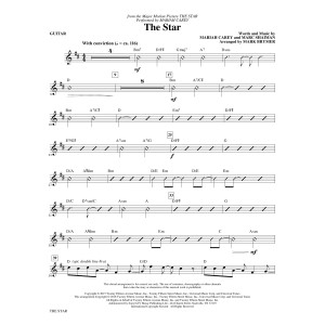 The Star (arr. Mark Brymer) - Guitar