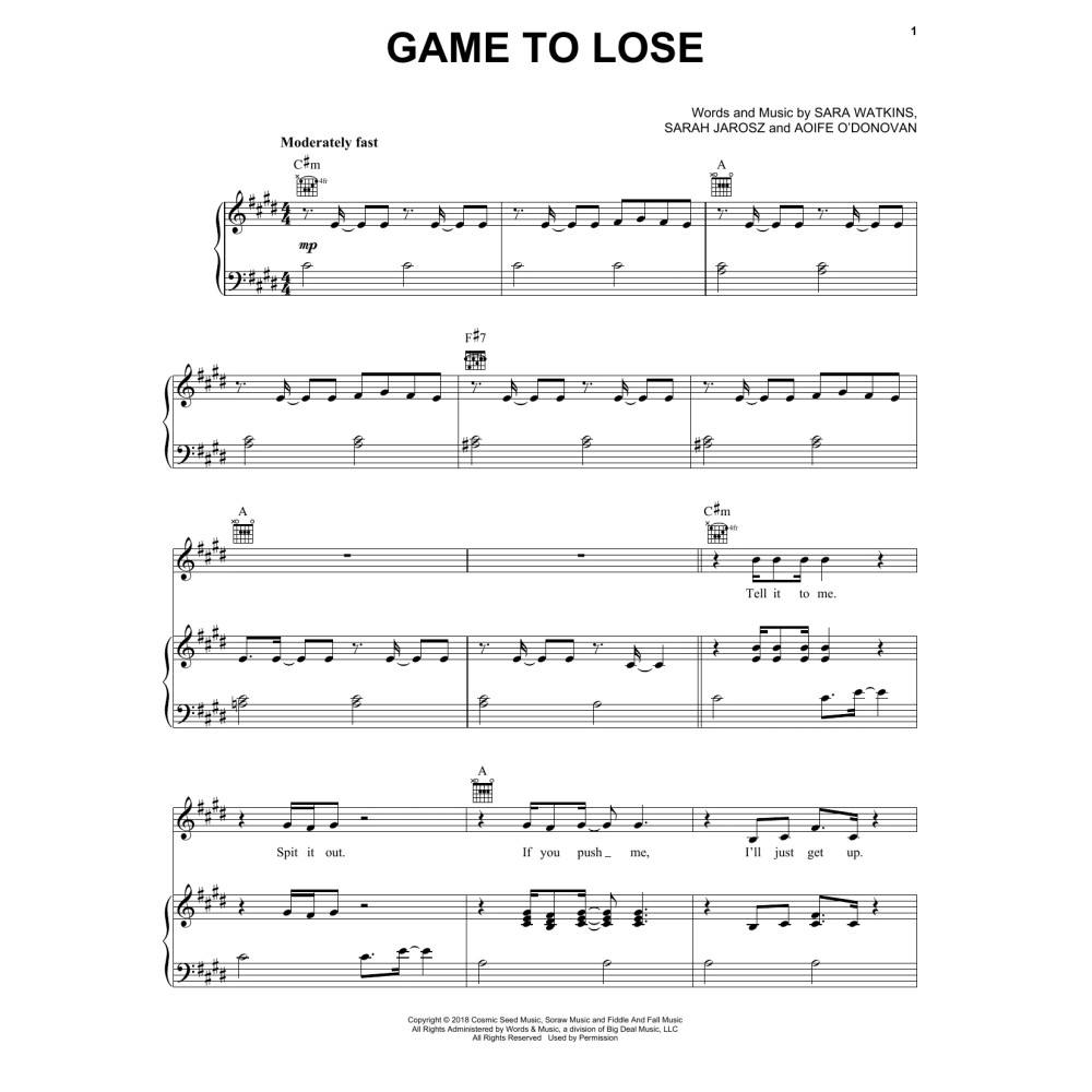 Game To Lose