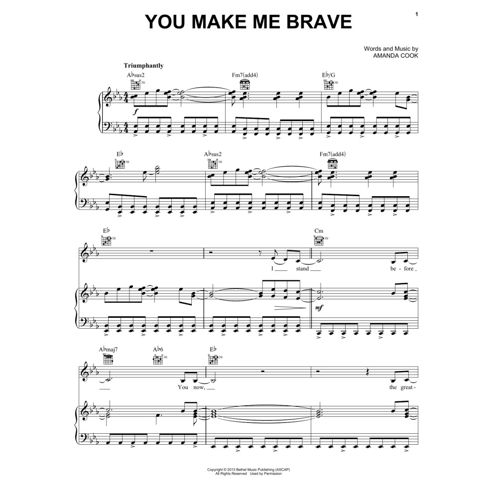 You Make Me Brave