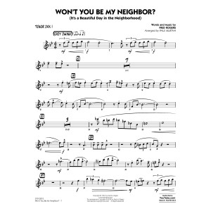 Won't You Be My Neighbor? - Tenor Sax 1