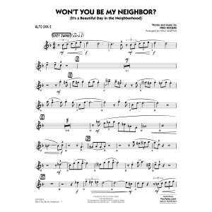 Won't You Be My Neighbor? - Alto Sax 2