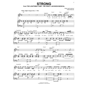 Strong (from The Lightning Thief: The Percy Jackson Musical)