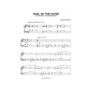 Duel Of The Fates (from Star Wars: The Phantom Menace) (arr. Phillip Keveren)