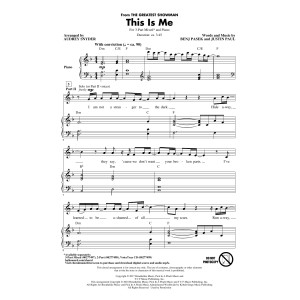 This Is Me (from The Greatest Showman) (arr. Audrey Snyder)
