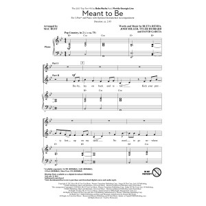 Meant To Be (feat. Florida Georgia Line) (arr. Mac Huff)