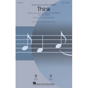 Think (from Captain Underpants: The First Epic Movie) (Arr. Mark Brymer) - Alto Sax