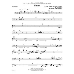 Think (from Captain Underpants: The First Epic Movie) (Arr. Mark Brymer) - Trombone
