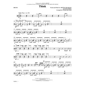 Think (from Captain Underpants: The First Epic Movie) (Arr. Mark Brymer) - Drums