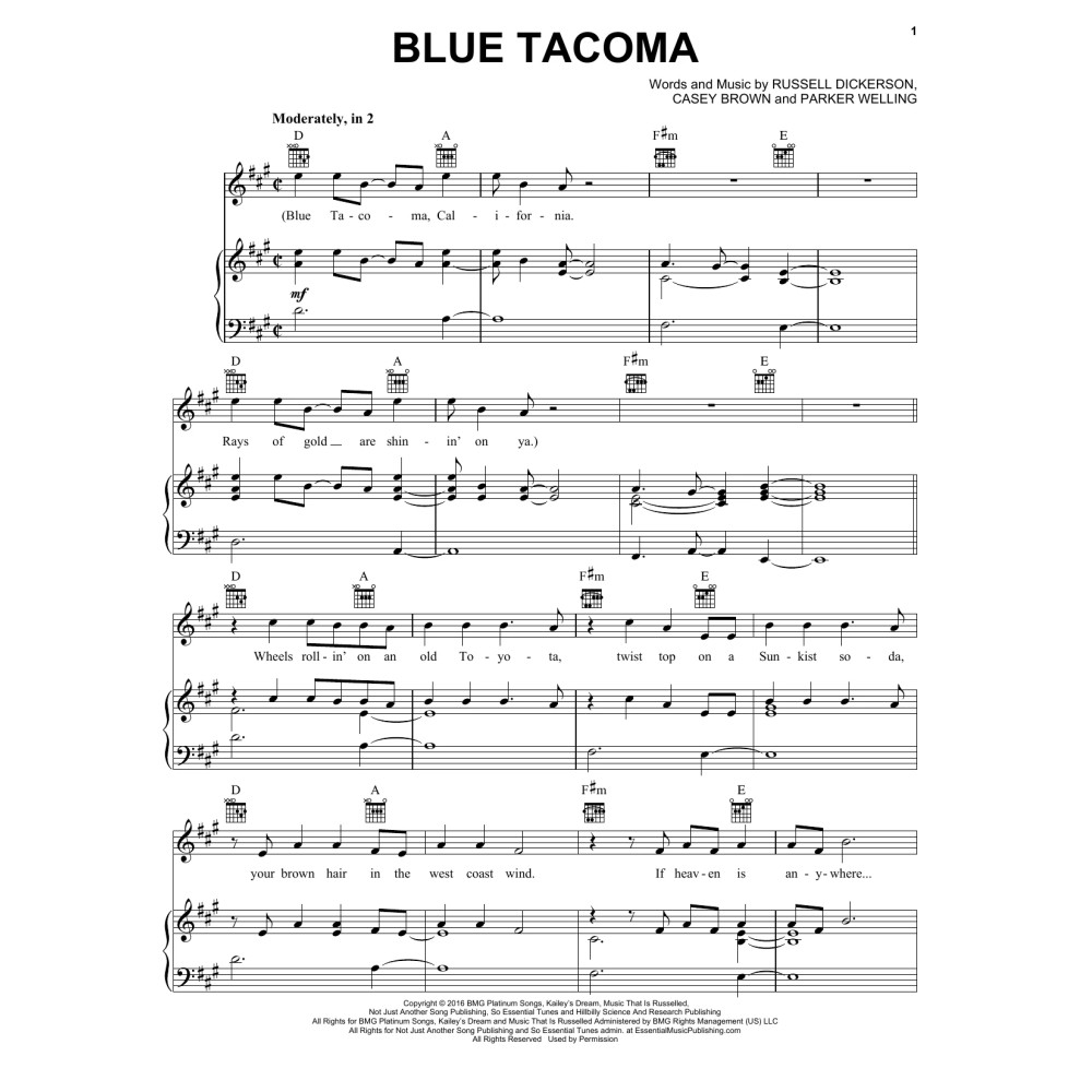 Blue Tacoma