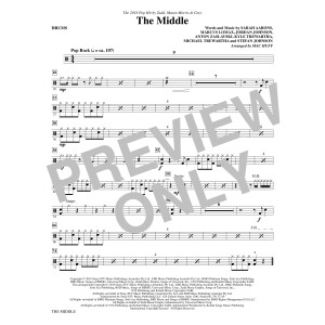 The Middle (arr. Mac Huff) - Drums