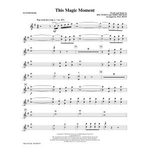 This Magic Moment (Arr. Mac Huff) - Synthesizer