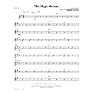 This Magic Moment (Arr. Mac Huff) - Guitar