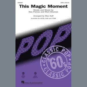 This Magic Moment (Arr. Mac Huff) - Drums