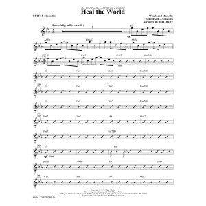 Heal the World (Arr. Mac Huff) - Guitar
