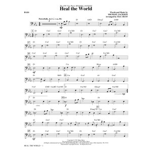 Heal the World (Arr. Mac Huff) - Bass