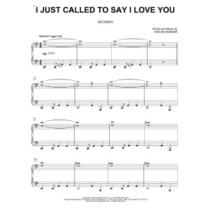 I Just Called To Say I Love You