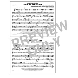 Shut Up and Dance (Arr. Matt Conaway) - Eb Alto Sax