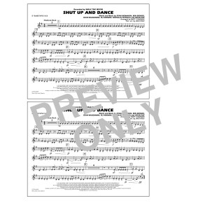 Shut Up and Dance (Arr. Matt Conaway) - Eb Baritone Sax