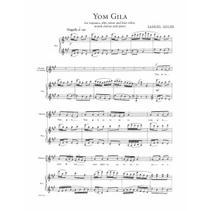 Five Sephardic Choruses: Yom Gila