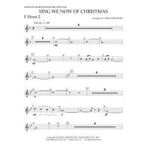 Sing We Now of Christmas (arr. Larry Kerchner) - F Horn 2