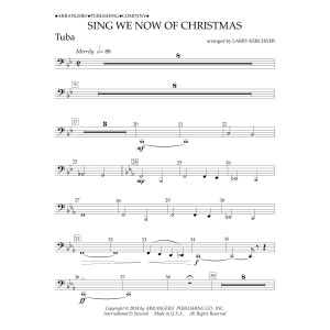 Sing We Now of Christmas (arr. Larry Kerchner) - Tuba