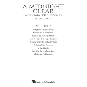 A Midnight Clear (A Cantata For Christmas) - Violin 2