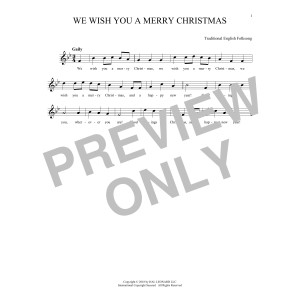 We Wish You A Merry Christmas