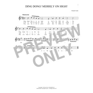 Ding Dong! Merrily On High!