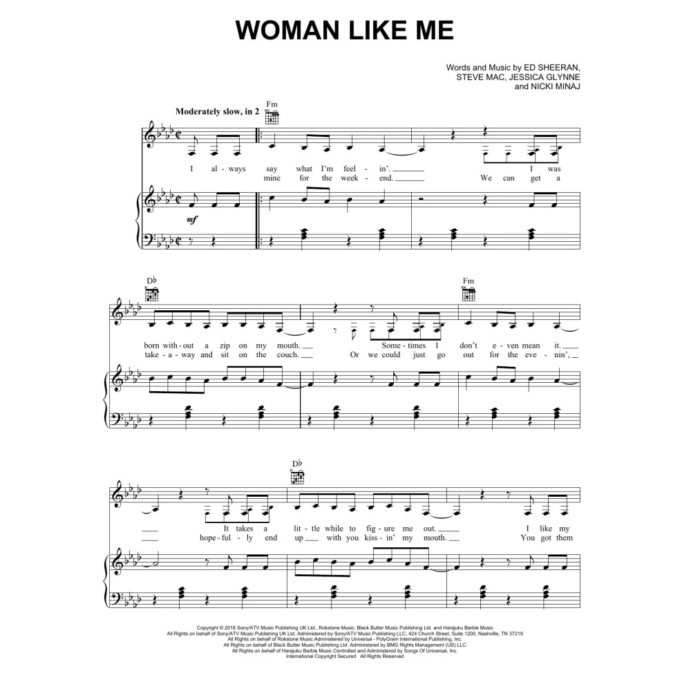 Woman Like Me (feat. Nicki Minaj)