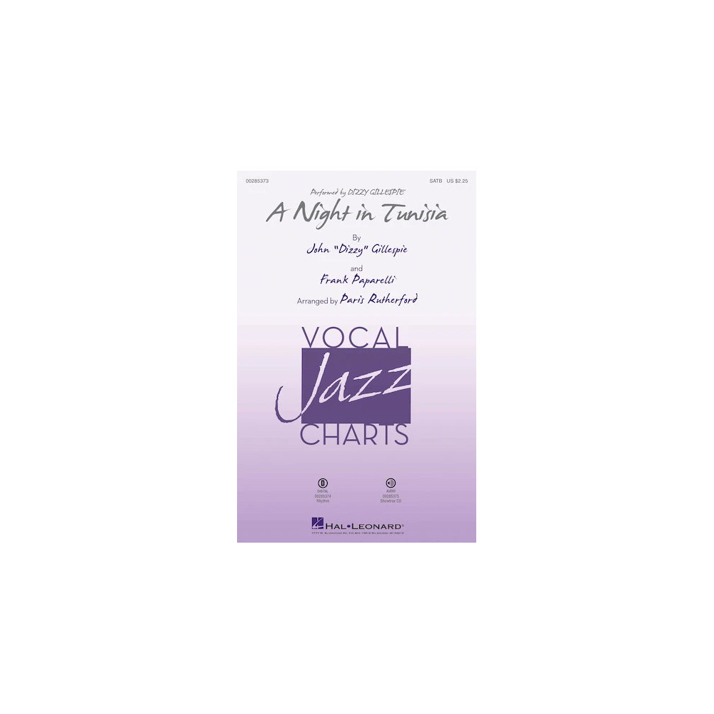 A Night in Tunisia (arr. Paris Rutherford) - Piano
