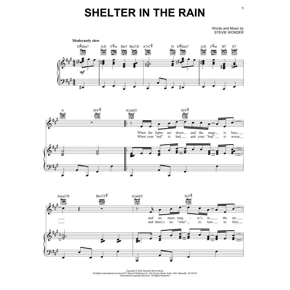 Shelter In The Rain