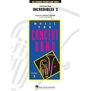Selections from Incredibles 2 (arr. Paul Murtha) - Conductor Score (Full Score)