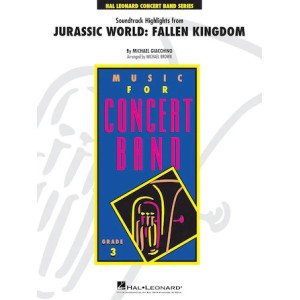 Highlights from Jurassic World: Fallen Kingdom (arr. Michael Brown) - Conductor Score (Full Score)