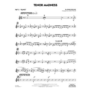 Tenor Madness (arr. Mark Taylor) - Part 2 - Trumpet