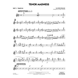 Tenor Madness (arr. Mark Taylor) - Part 2 - Tenor Sax