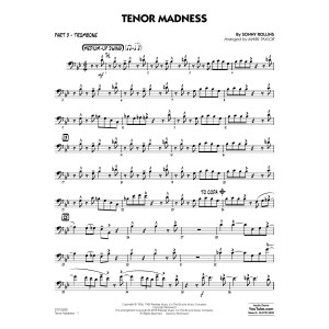 Tenor Madness (arr. Mark Taylor) - Part 3 - Trombone