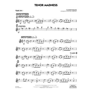Tenor Madness (arr. Michael Sweeney) - Tenor Sax 1