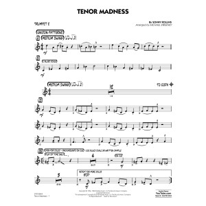 Tenor Madness (arr. Michael Sweeney) - Trumpet 2