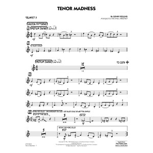 Tenor Madness (arr. Michael Sweeney) - Trumpet 3