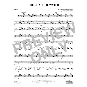 The Shape of Water (arr. Larry Moore) - Cello