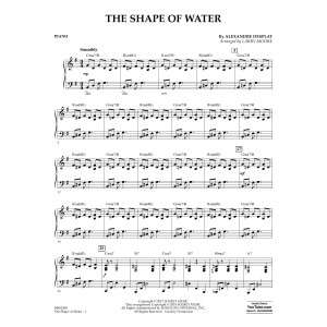 The Shape of Water (arr. Larry Moore) - Piano