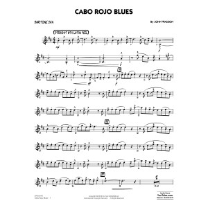 Cabo Rojo Blues - Baritone Sax