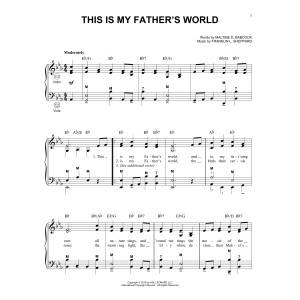 This Is My Father's World