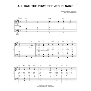 All Hail The Power Of Jesus' Name