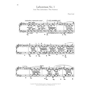 Liebestraum No. 1 In A-Flat Major