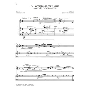 A Foreign Singer's Aria