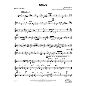 Jordu (arr. Michael Mossman) - Part 2 - Trumpet