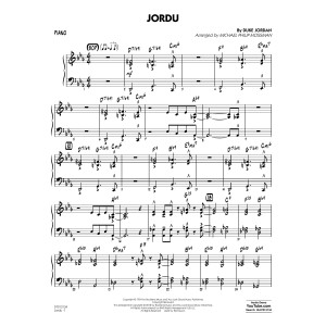Jordu (arr. Michael Mossman) - Piano